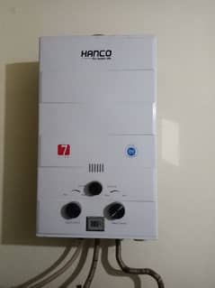 Hanco instant Gyser 7 liter for sale ( 6 month used)