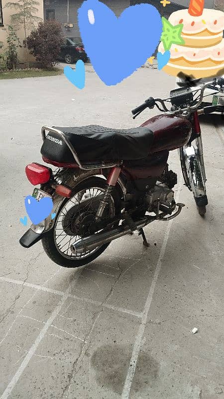 United CD 70 Model 2018 Red Colour 4