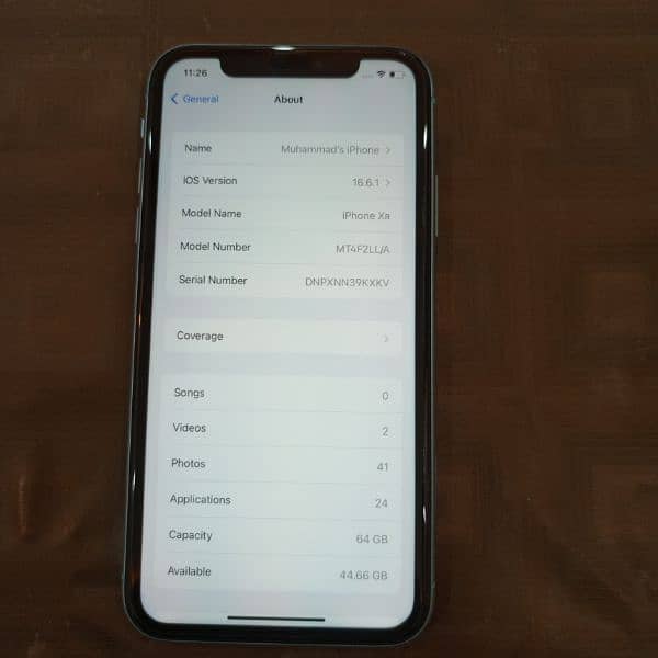 iPhone XR 64GB 7