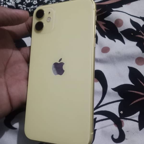 Aoa Iphone 11 jv Yalow colour  64gb 0