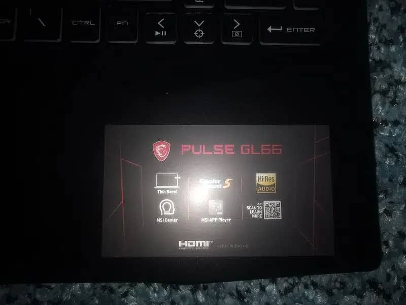 MSI GL66 Pulse Brand New from USA gaming laptop 4