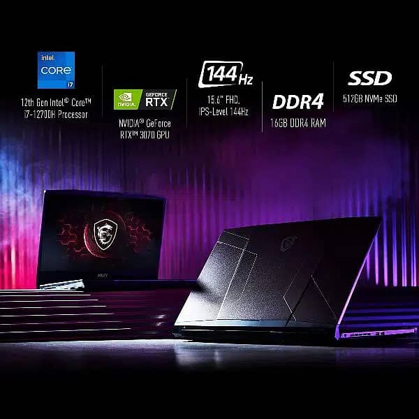 MSI GL66 Pulse Brand New from USA gaming laptop 7