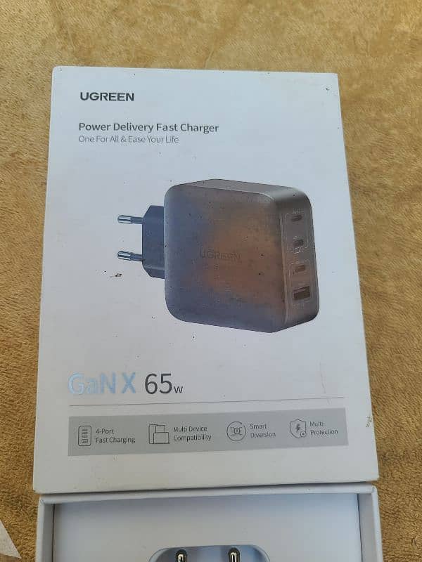 Anker 100% original 60w charger, (2)U-Green 65w 100% original chargers 10