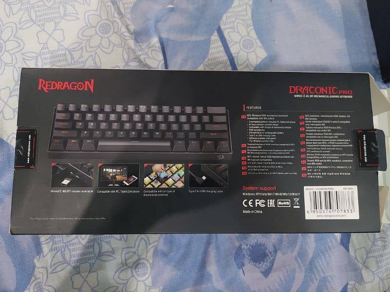 Reddragon k530pro mechinal keyboard 1