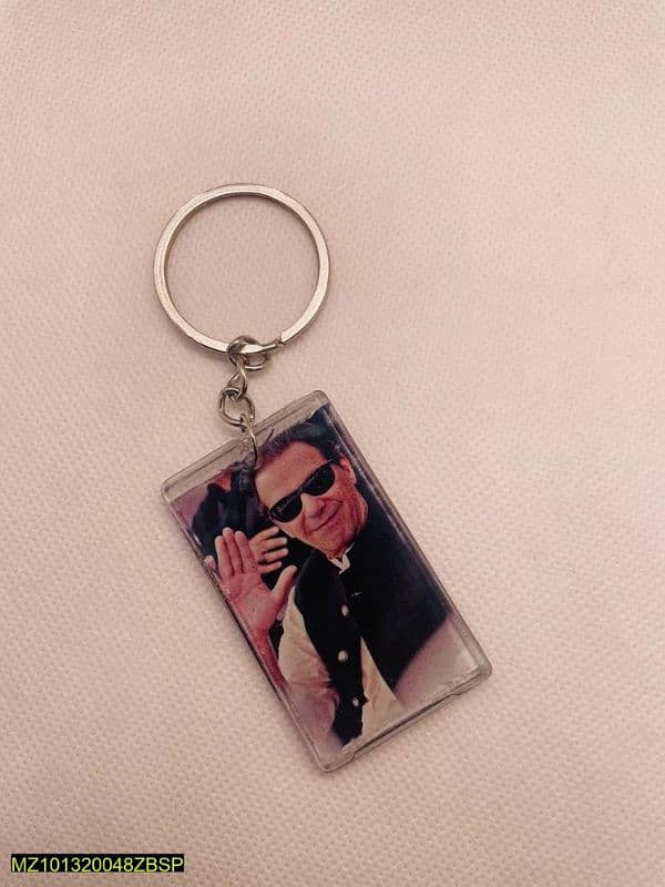 Iran khan Double Sided Key Chain 2