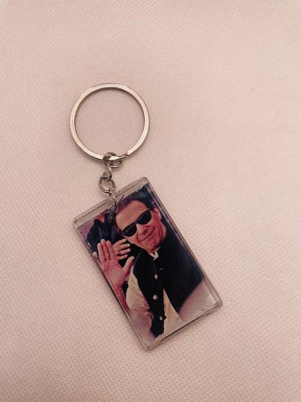 Iran khan Double Sided Key Chain 3