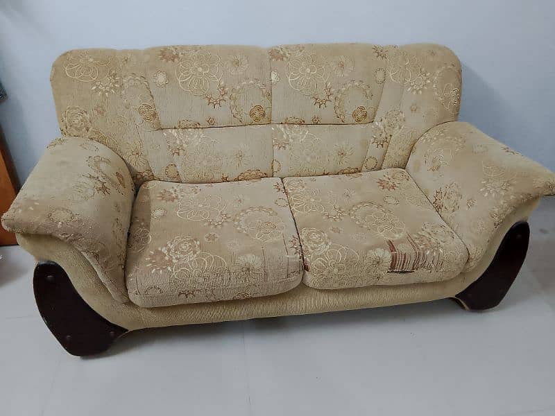 7 seater sofa set with cover 2