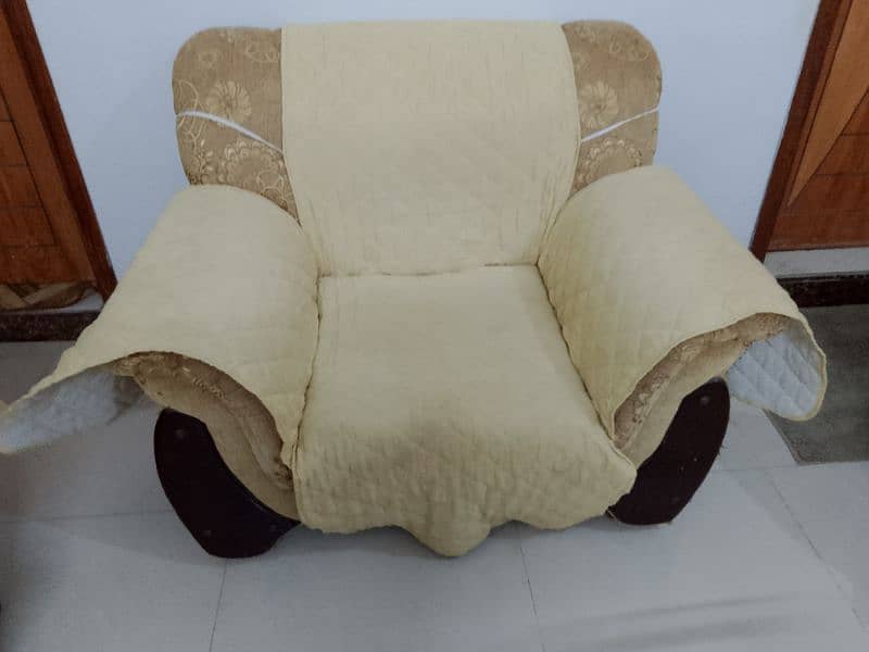 7 seater sofa set with cover 5