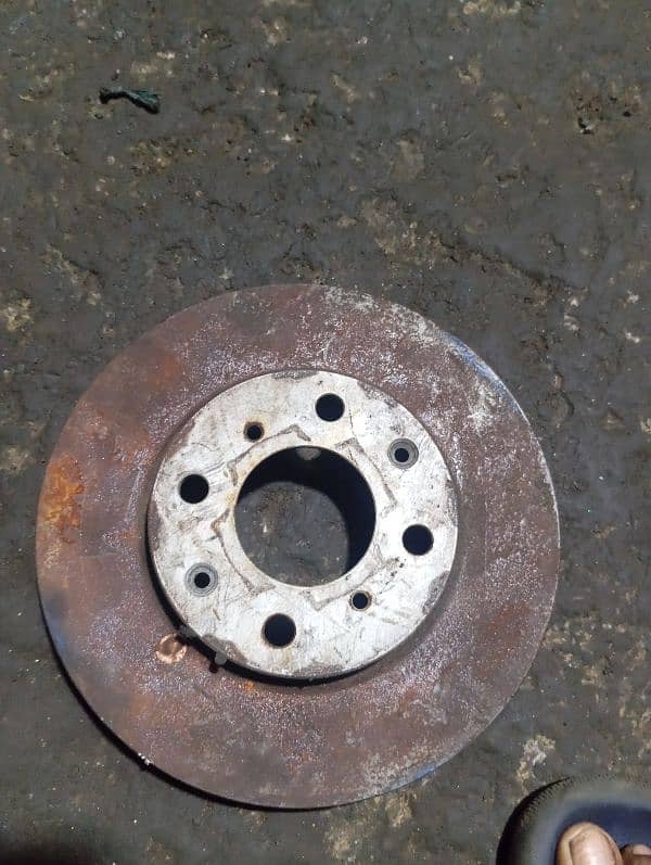 Toyota Corolla Front wheel disk brake tawy plate 0