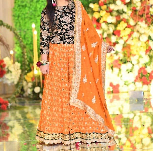 mehndi dress 1