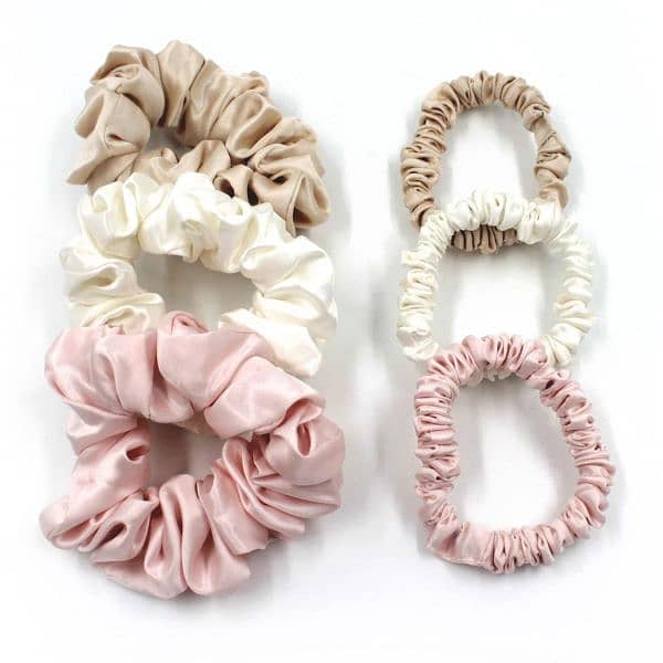 silk scrunchies 1