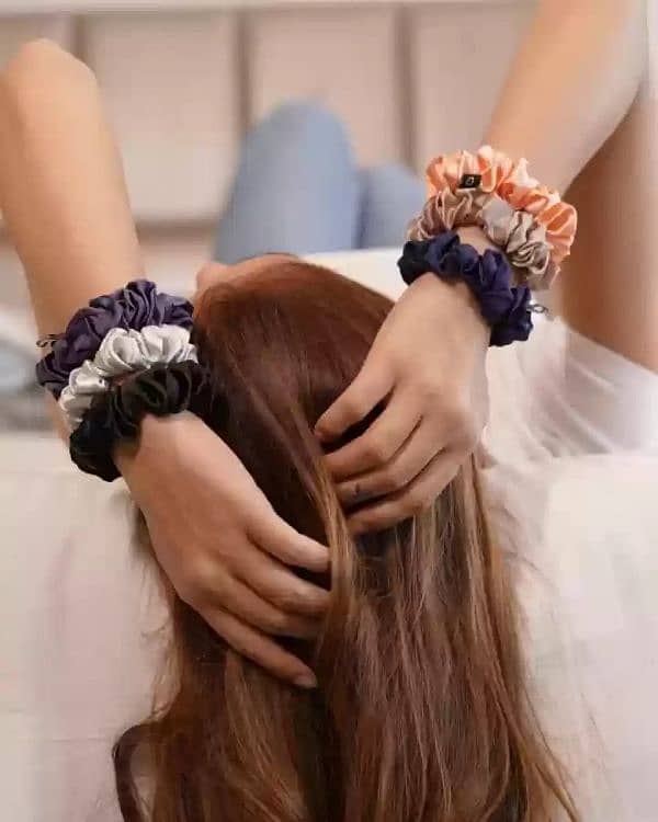 silk scrunchies 2