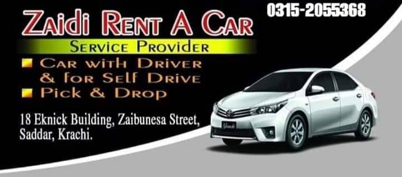 Zaidi rent a car 0