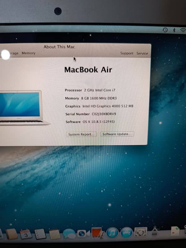 MacBook Air 2012 8gb 128gb i7 2