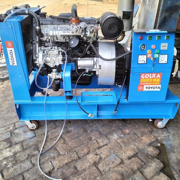 30kva generator Toyota 1kz 3000cc engine Japanese sound proof 0