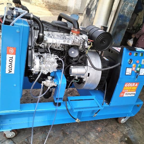 30kva generator Toyota 1kz 3000cc engine Japanese sound proof 3