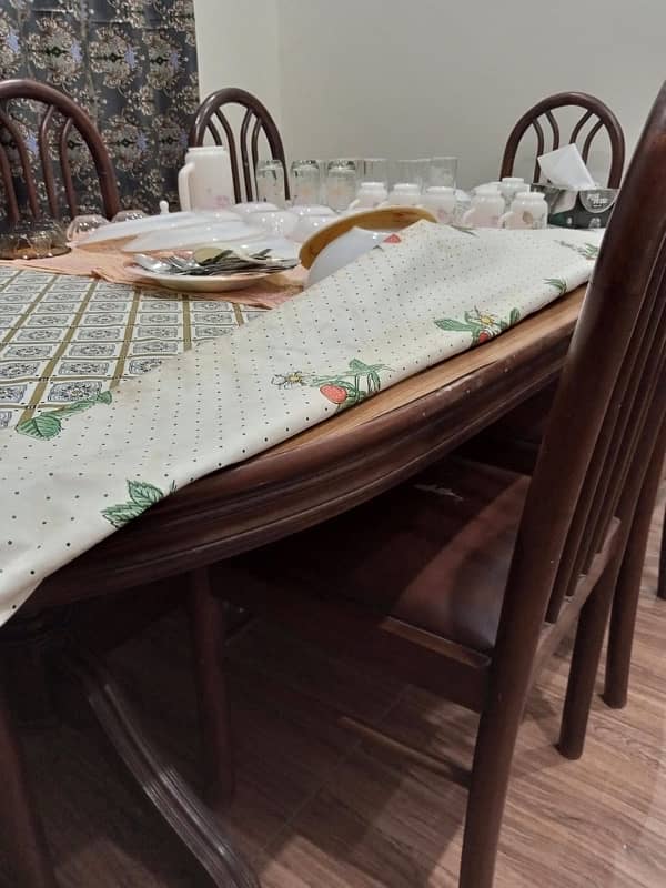 Wooden dining table for sale 2