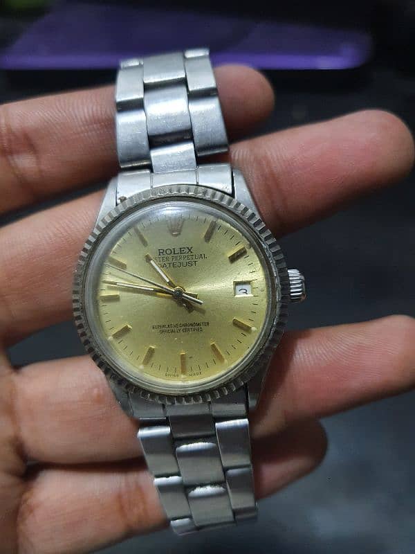 Rolex datejust Automatic  wrist men's watch 3