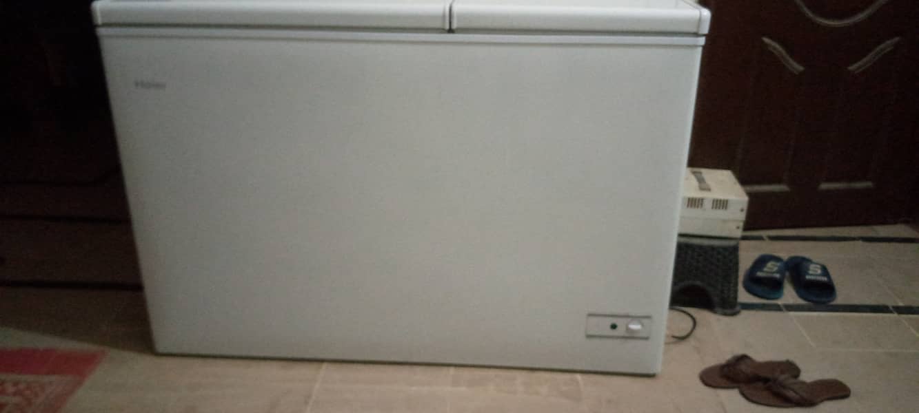 Haier Double Door Deep Freezer for sale. 0