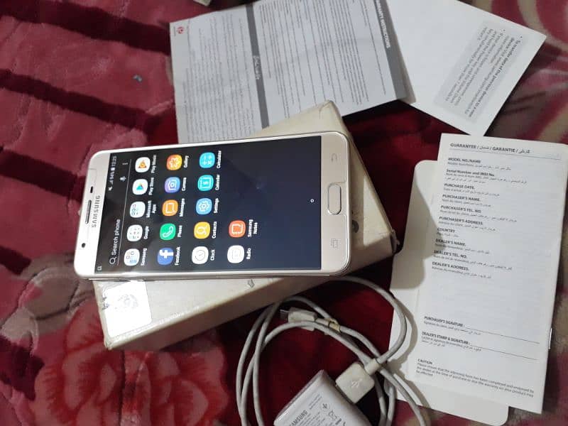 Samsung J7 prime,Full Box(03165859104),Ram 3gb,Memry 16gb 0