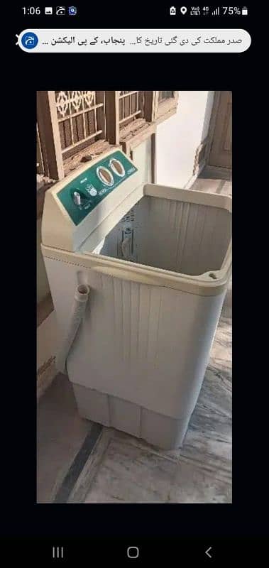 Haier 120-35ff washing machine for sale 1