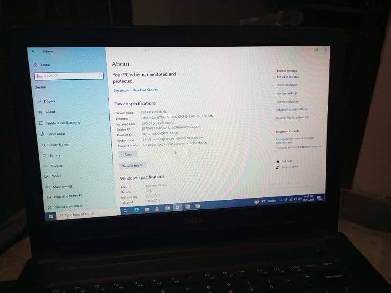 Dell vostro i7 7th generation 14 3468 urgent sale 0