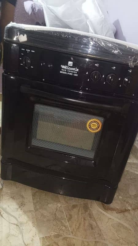 Cooking range with oven 1