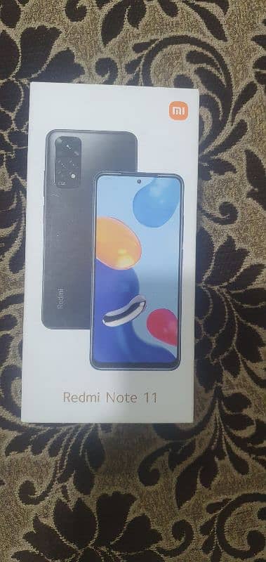 Redmi note 11 full new orignal box and orignal double fast charger 0