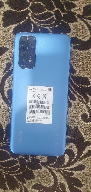 Redmi note 11 full new orignal box and orignal double fast charger 1