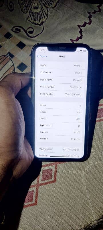 iPhone 11 non PTA 64 gb with box 1