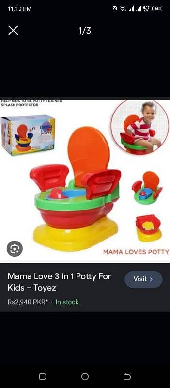 Baby Potty Trainer Seat For Both 0