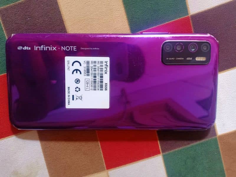 Infinix note 7 lite.   4/128 GB 0