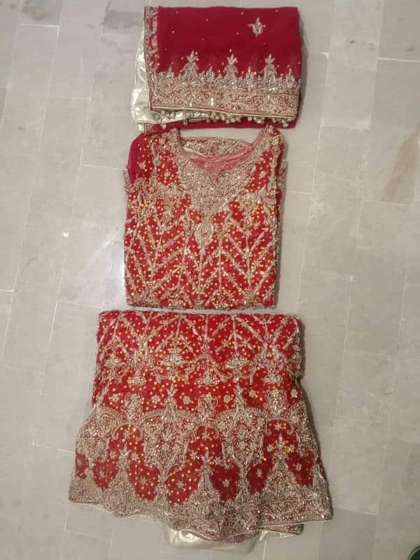 bridal dress | wedding dress | bridal lehnga | Barat lehenga for sale 0