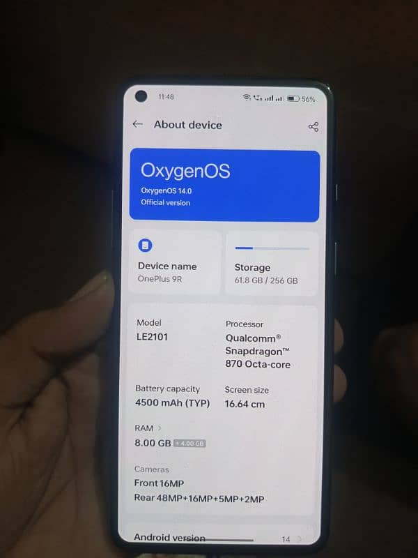 OnePlus 9R 0