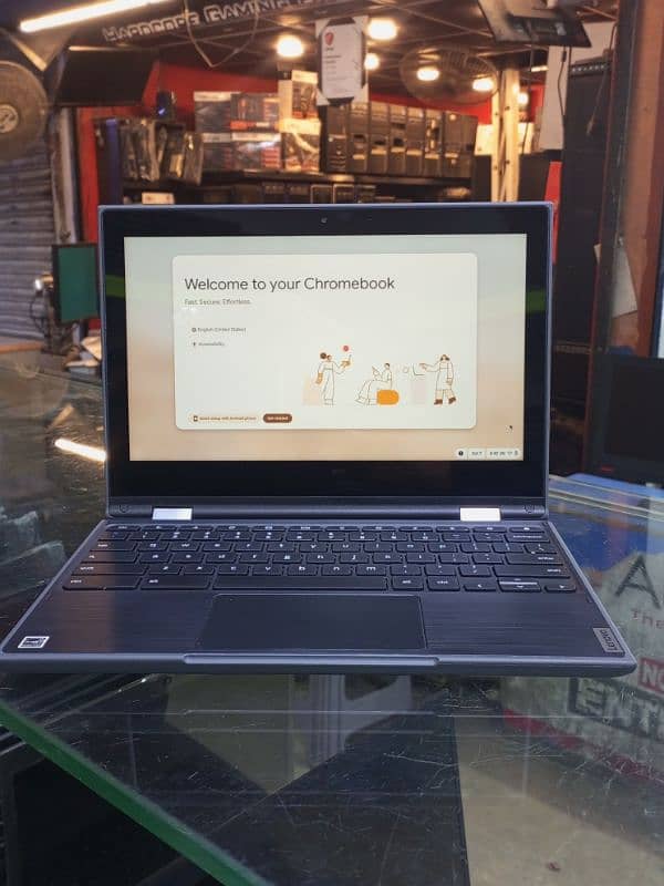 Lenovo 300e 2nd Gen   4/32  touch 360 0