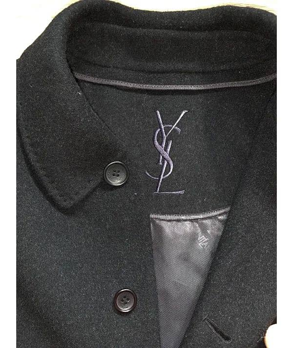 yves saint Laurent paris handmade overcoat. . . 1