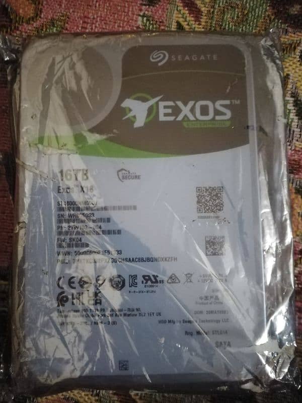 exos seagate 16tb Hard Drive 0