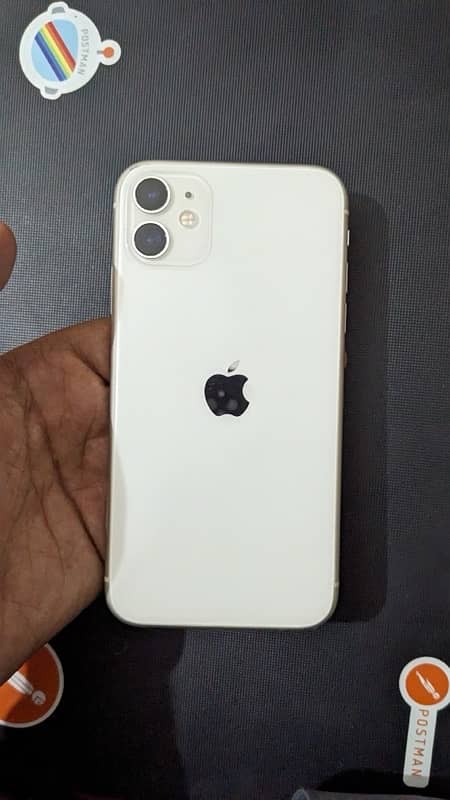 Iphone 11 Jv White Color 83 health with Box and Charger 3