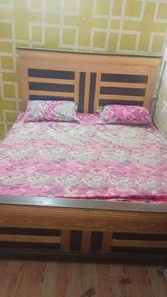 Double Bed with mattress