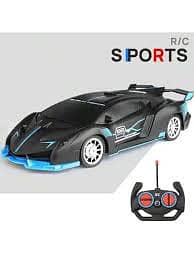 New Outdoor Led Light High-Speed Drift Car 1:18 Remote Control Cars w 1