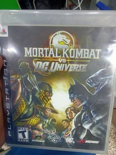 mortal compact DC University PS3