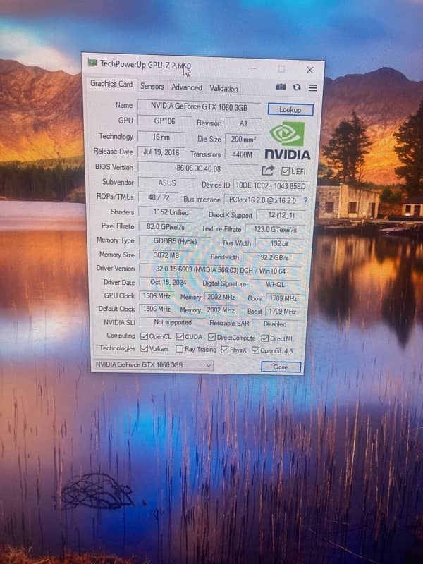 Gtx 1060 DEAD 2