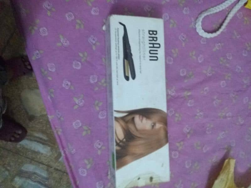 Important 5in1 braUn straightener 2