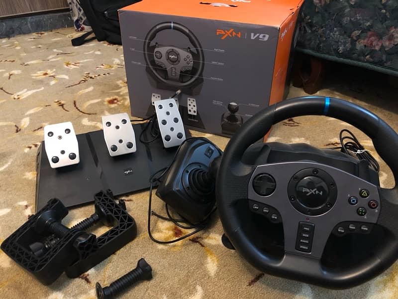 pxn v9 steering wheel pc barely used 0