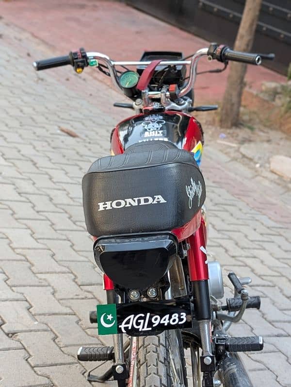 Honda CD 70 2021 model 2