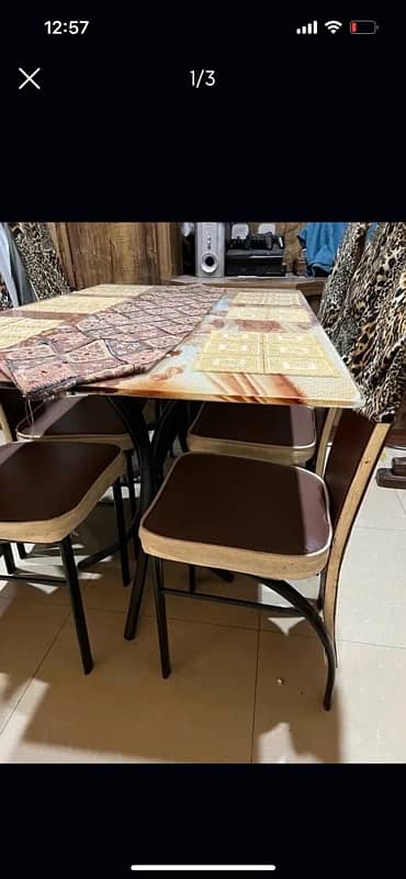 6 seater dining table 0