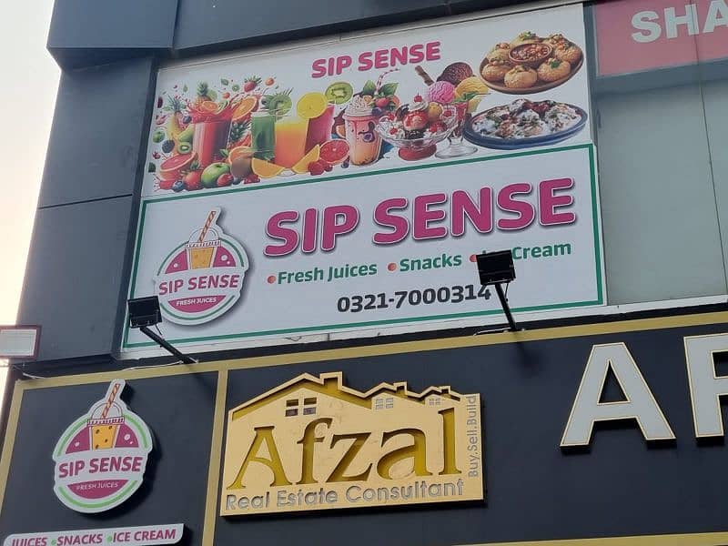 Running Juice Bar & Icecream parlour Business for Sale(SIP SENSE) 3