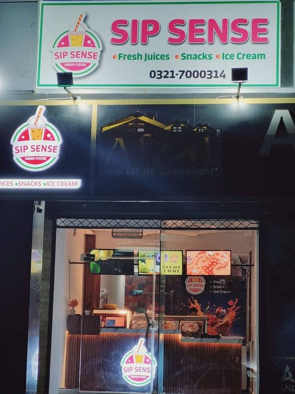 Running Juice Bar & Icecream parlour Business for Sale(SIP SENSE) 7