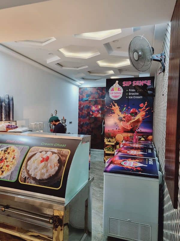 Running Juice Bar & Icecream parlour Business for Sale(SIP SENSE) 9