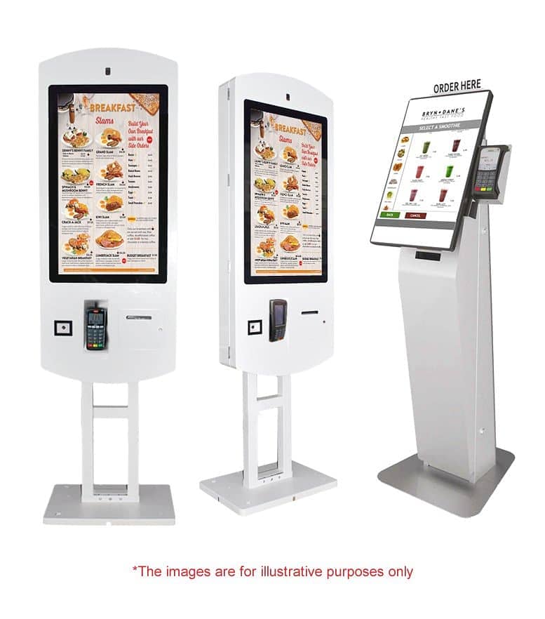 Digital floor standee-Digital Kiosk Touch-USB video conference system 3